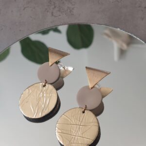 Kalina Earrings Δερμάτινα Σκουλαρίκια